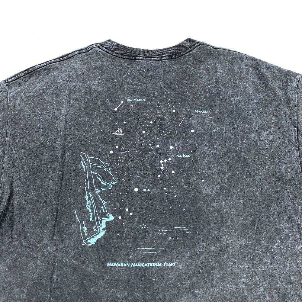 VTG Kauai Hawaiian Stars Stone Washed T-Shirt